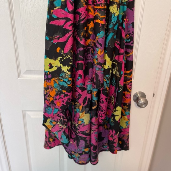 Colourful high low dress size S - great condition - Picture 4 of 6